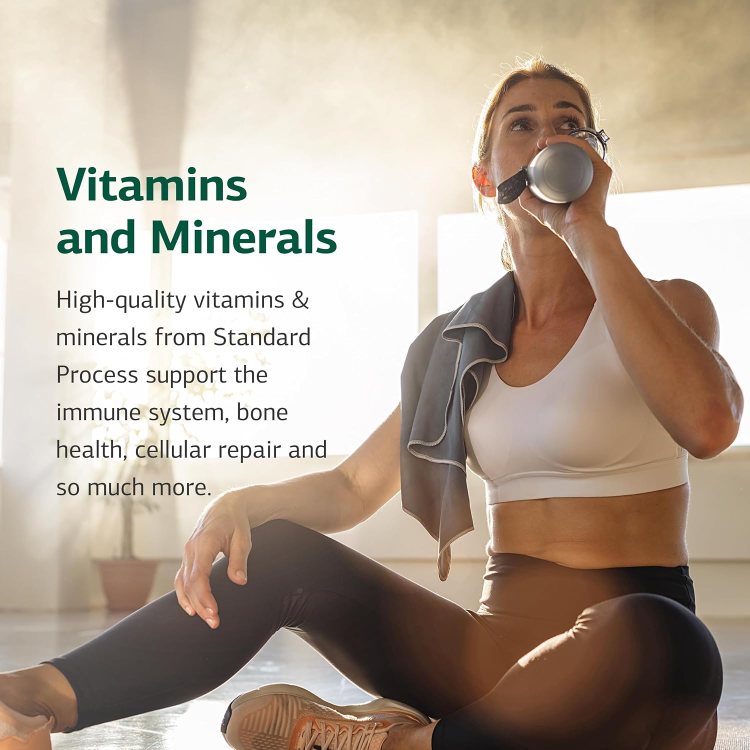 Standard Process - Calcium Lactate Powder - Bone Health & Immune Support - Calcium Magnesium Supplement for Bone Strength & Blood Health - Non-Dairy, Soy & Gluten-Free - 12 oz