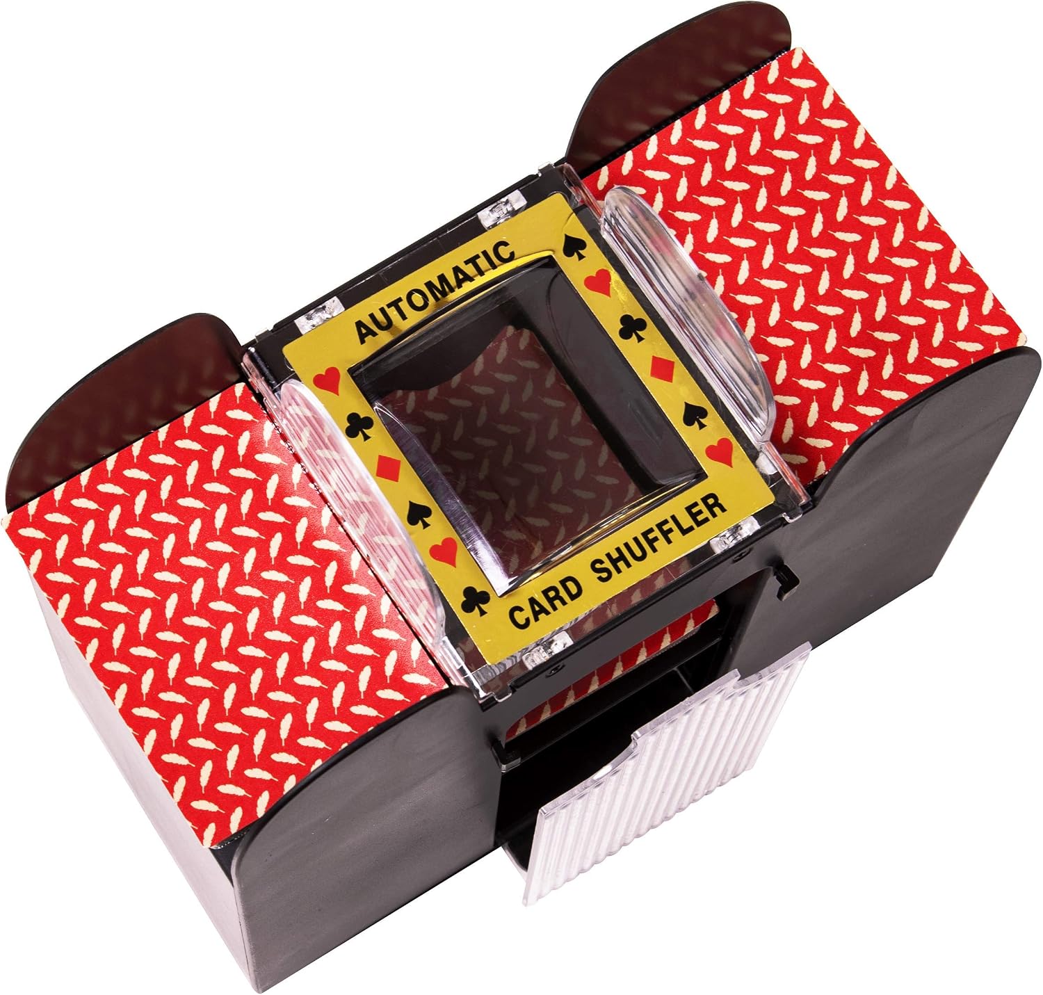 Battery-Powered Automatic Card Shuffler for Card Games
