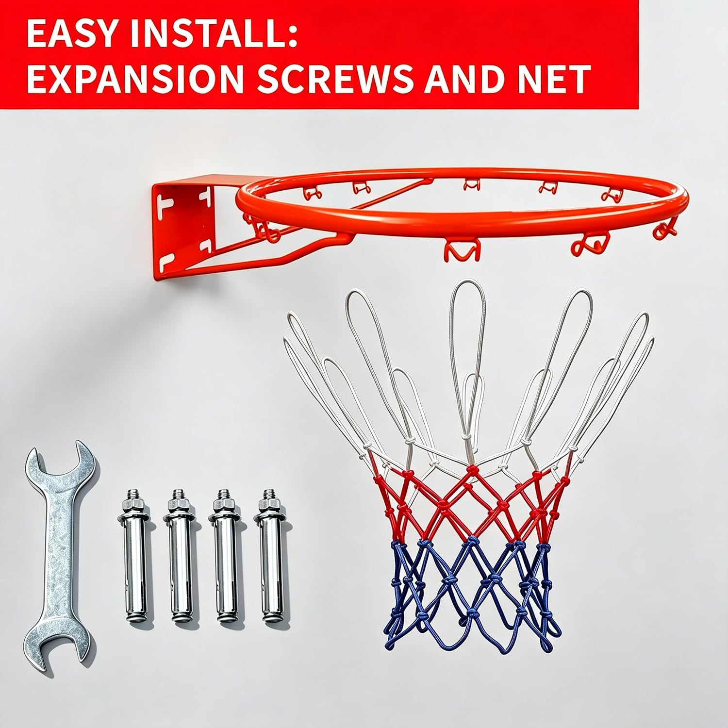 Rakon 18" Solid Replacement Basketball Rim