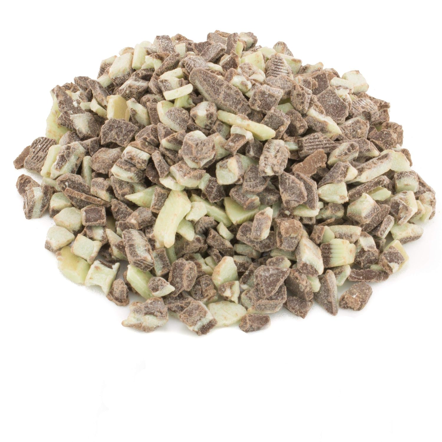 Andes Mints Chopped Candy 2 LBS – Mint Chocolate Bits for Ice Cream, Yogurt, Desserts – Bulk Toppings for Sundae Bars, Party Treats, Frozen Sweets