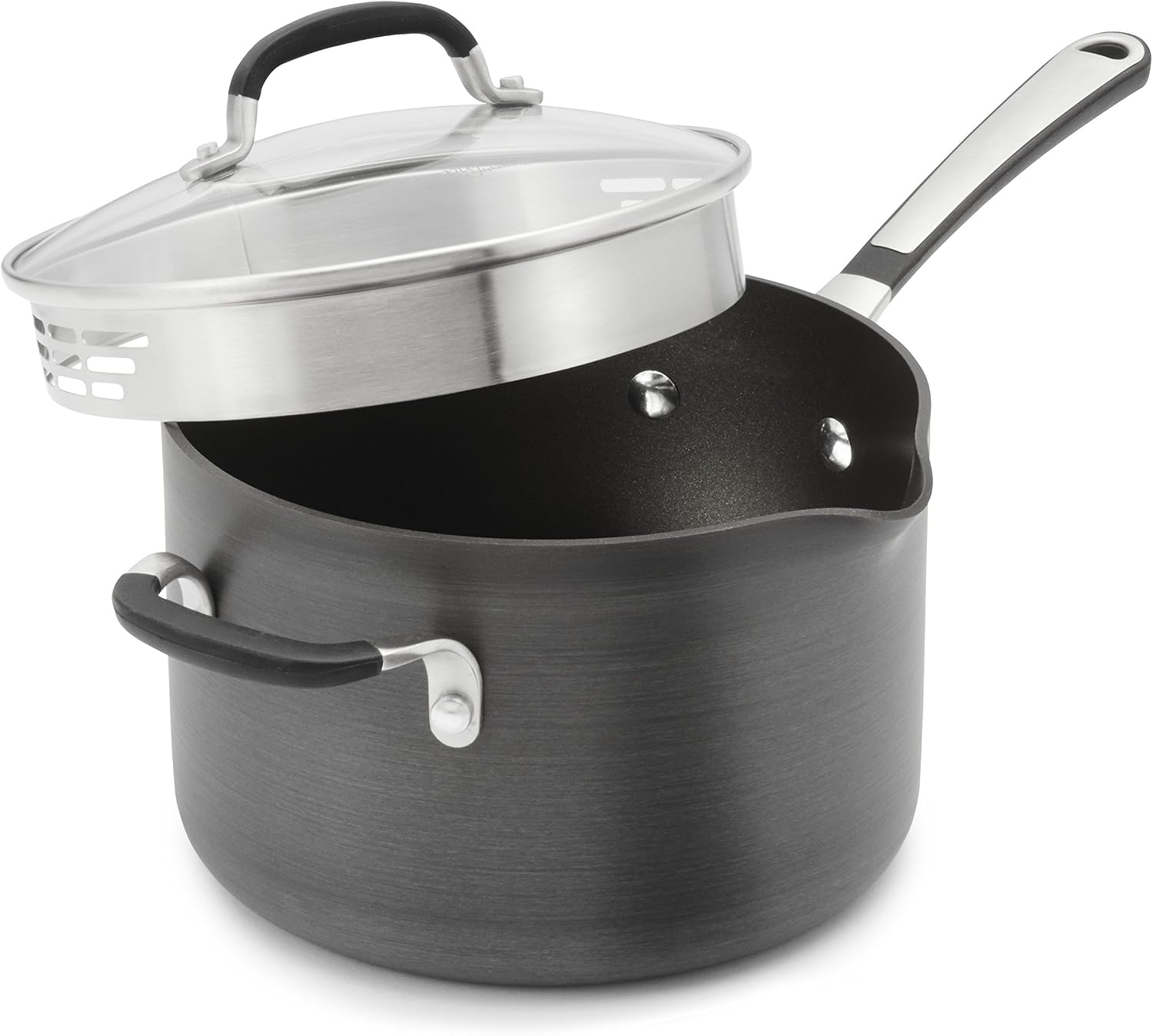 Simply Calphalon Nonstick 1-Quart Sauce Pan