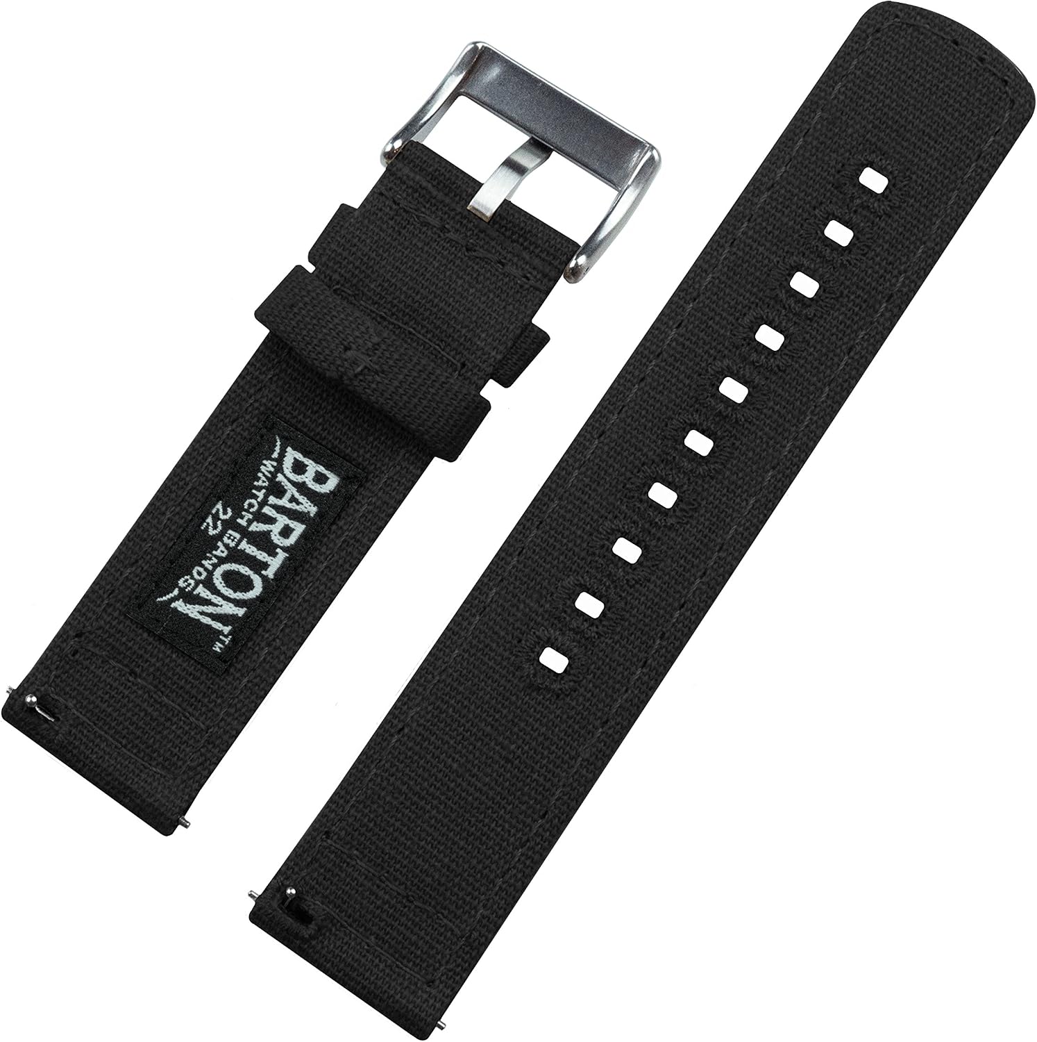 BARTON Canvas Quick Release Watch Band Straps