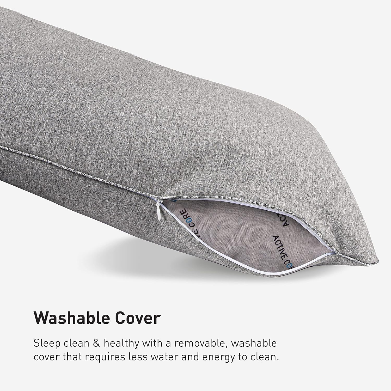 Bedgear Flow Performance Pillow, 2.0 Soft Cooling Pillow for Back