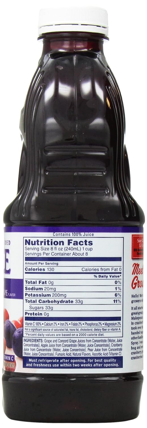 Ocean Spray 100% Apple Juice, 60 Fl Oz (Pack of 8)