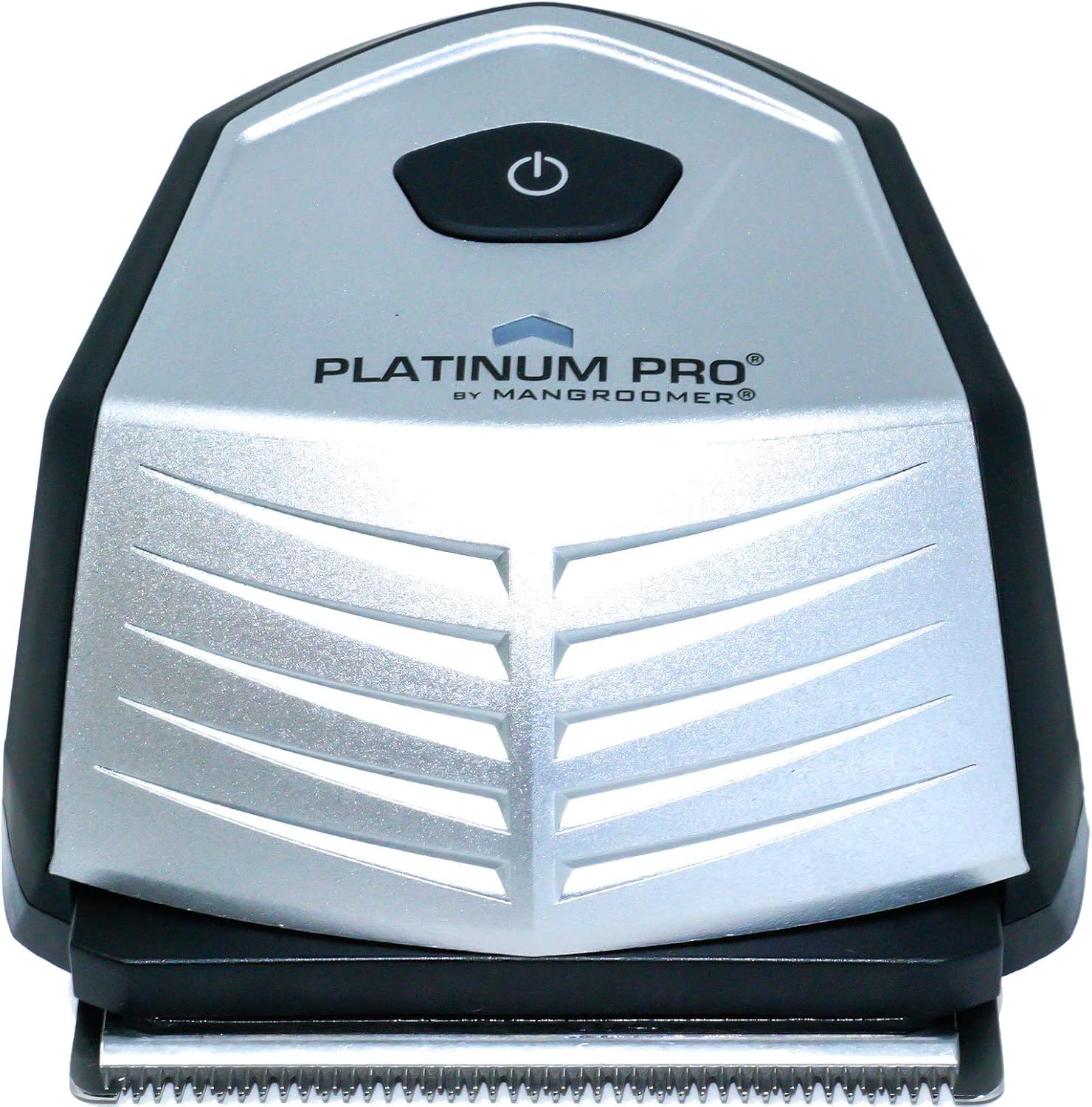 MANGROOMER - PLATINUM PRO New Self-Haircut Kit and Advanced Hair Clippers with Lithium Max Battery, 9 Length Guards and Included Bonus Storage Case