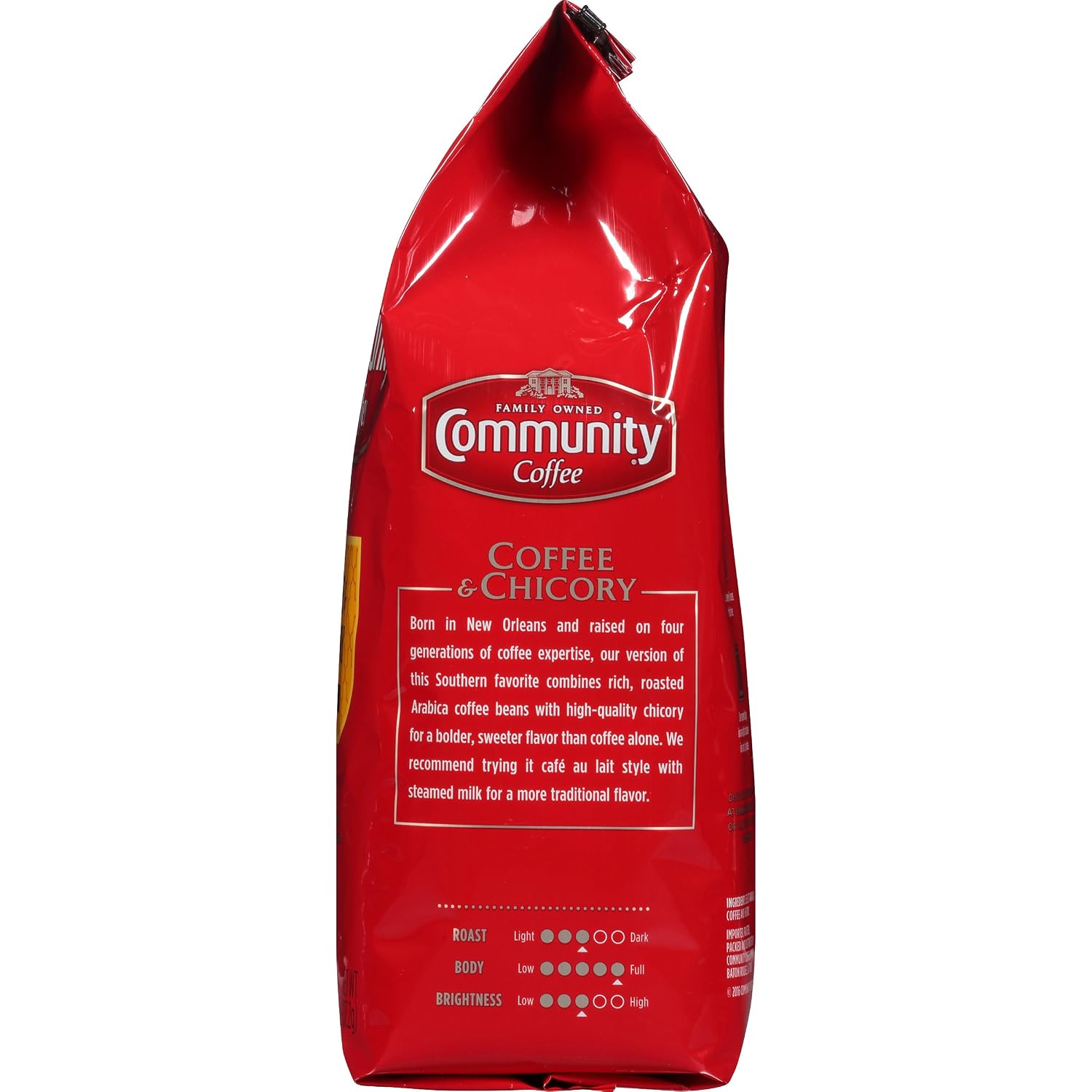 Community Coffee French Roast, Ground Coffee, Extra Dark Roast, 12 Ounce Bag (Pack of 1)