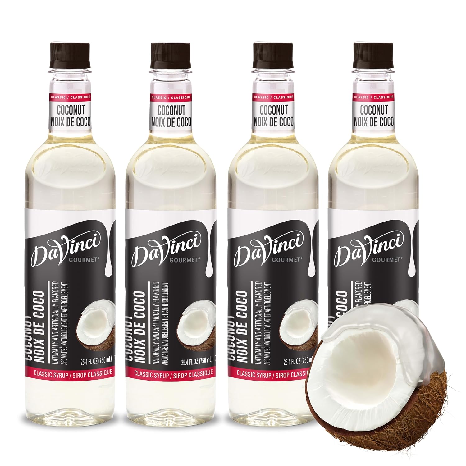 DaVinci Gourmet Classic Strawberry Syrup, 25.4 Fluid Ounces, Kosher, 1 Count