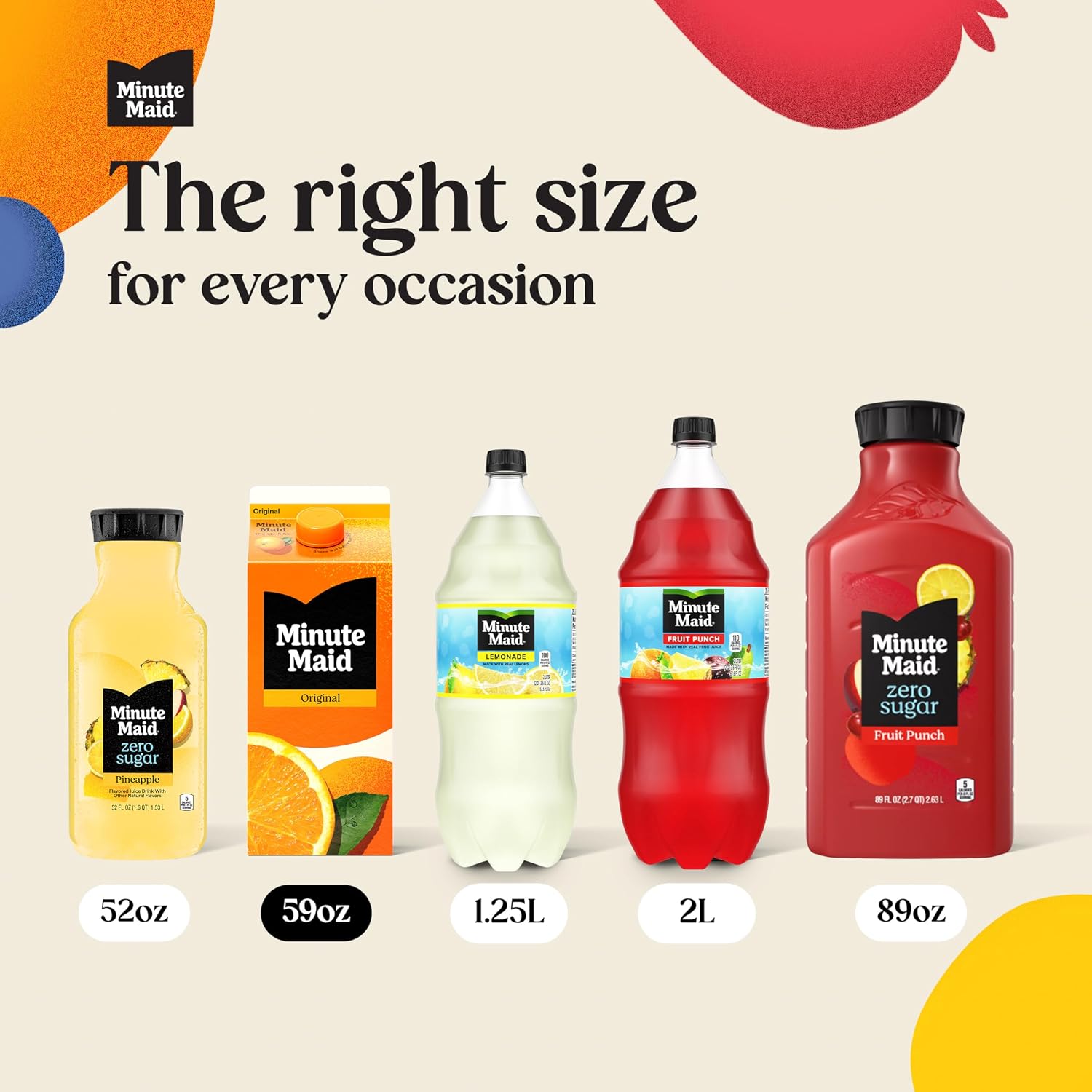 Minute Maid Premium Fruit Punch, 59 Fl Oz