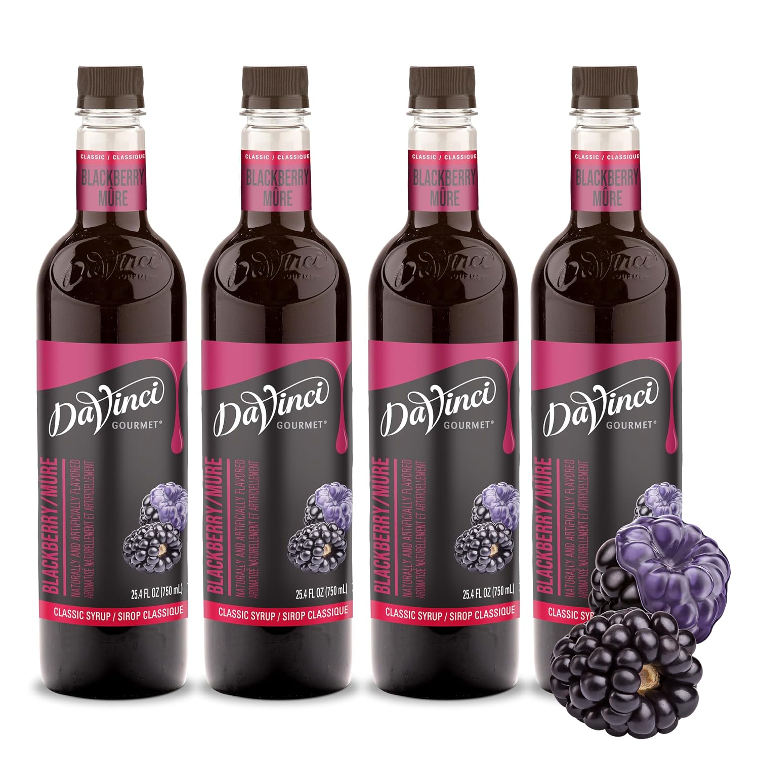 DaVinci Gourmet Classic Strawberry Syrup, 25.4 Fluid Ounces, Kosher, 1 Count