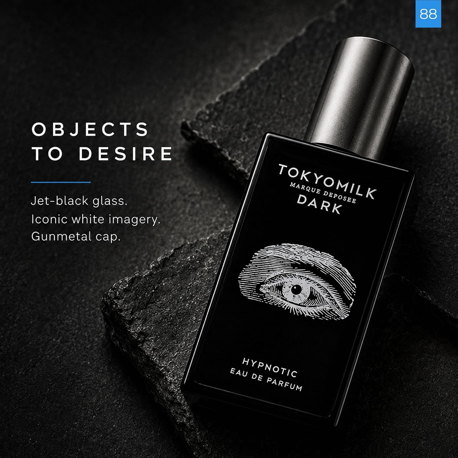 TOKYOMILK Dark Eau de Parfum, Alluring Luxury Perfume for Women & Men, Long Lasting Fragrance, Signature Ladies Essentials