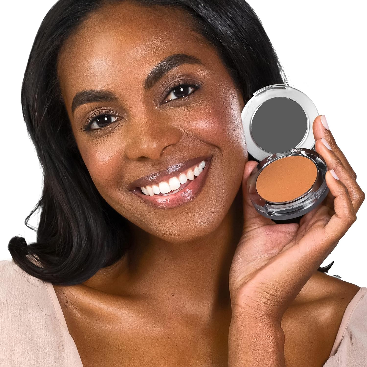 PÜR 4-in-1 Pressed Mineral Makeup Powder Foundation with SPF 15 | Buildable Foundation Coverage - Smooth, Even-Looking Complexion Makeup Delivers Custom Coverage and Comfortable Everyday Wear