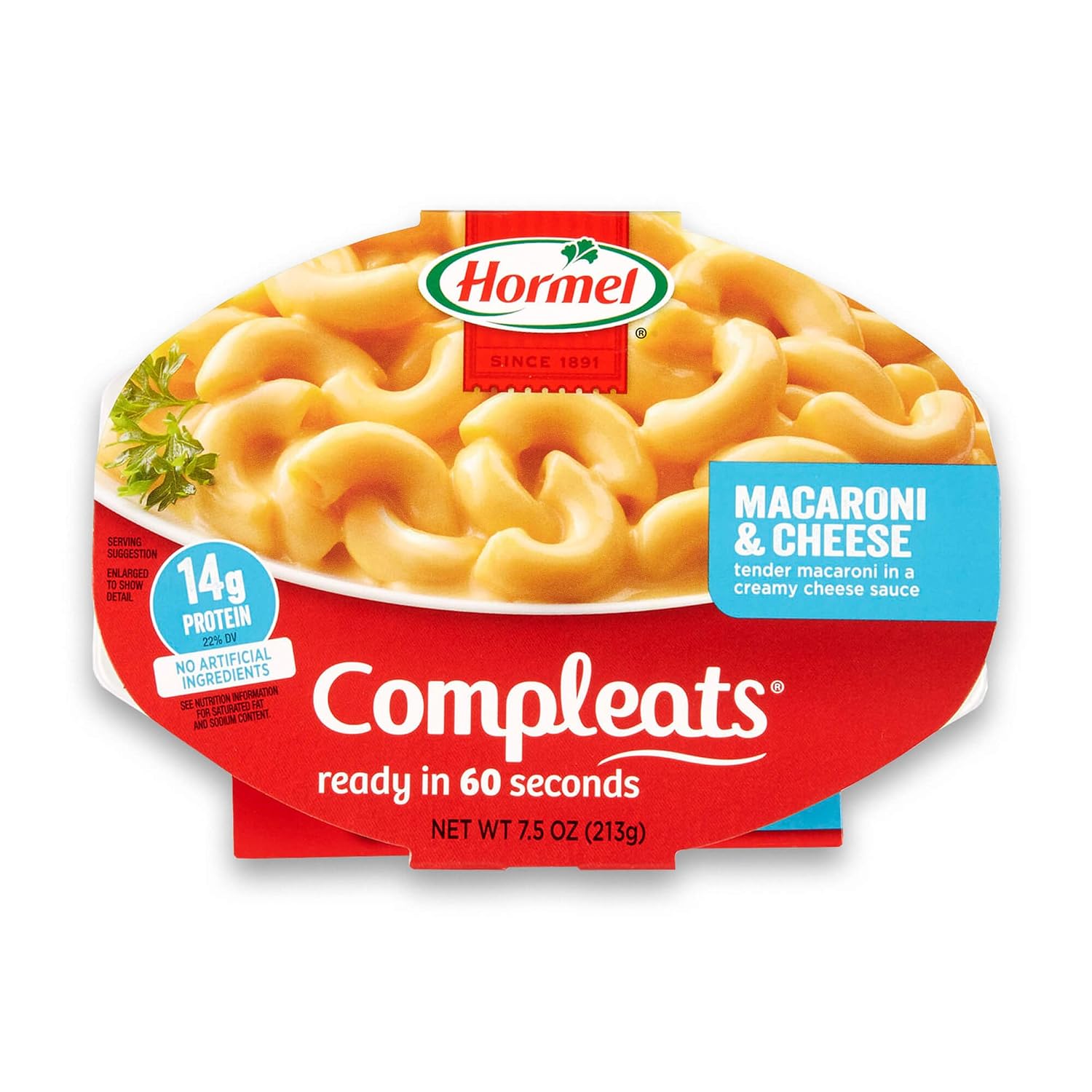 HORMEL COMPLEATS Chicken Alfredo Microwave Tray, 10 oz. (6 Pack)