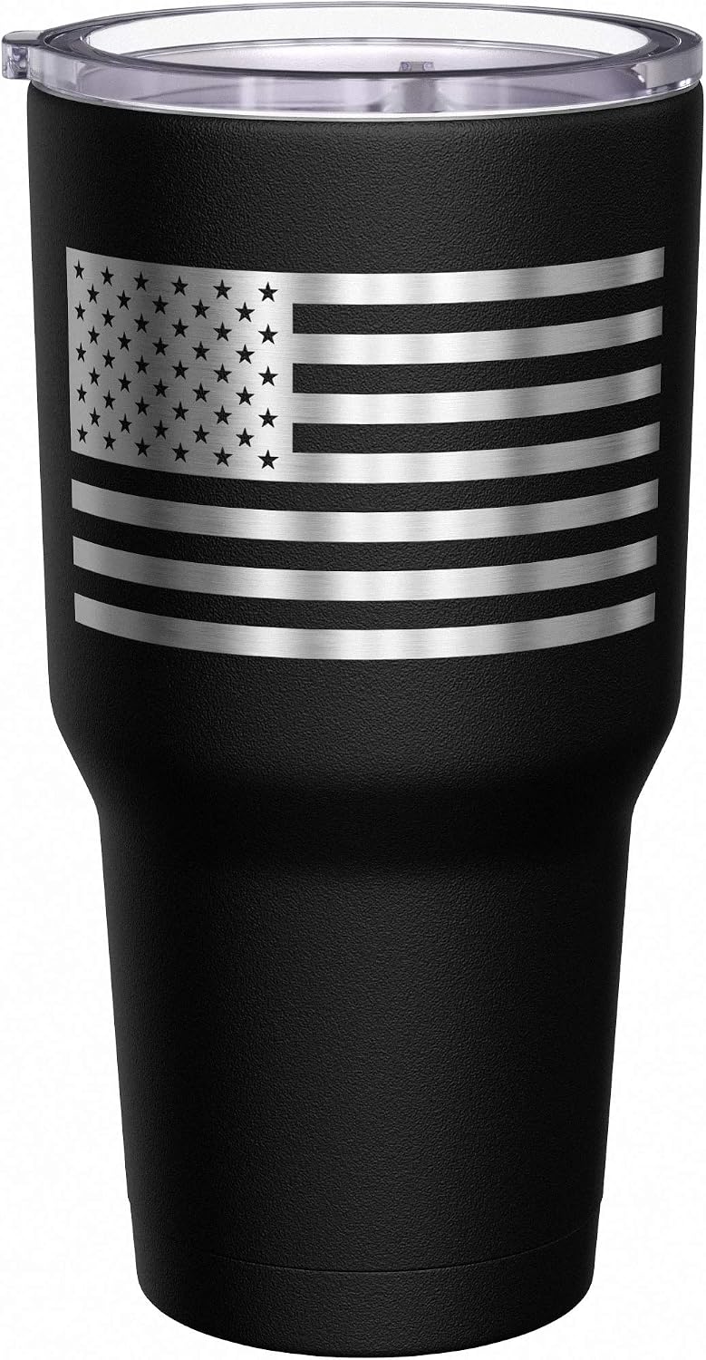 We The People Holsters - 1776 Betsy Ross Flag - Betsy Ross Mug - American Flag Coffee Travel Mug - American Flag Tumbler - Double Insulated Tumbler - 30 oz