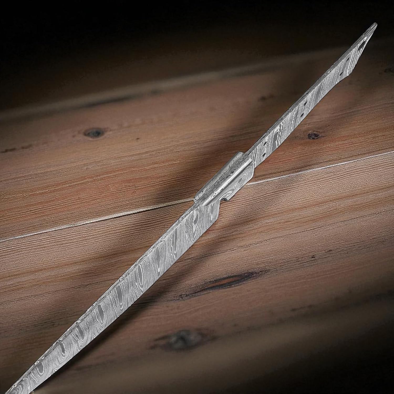 Poshland BBC-664 Custom Handmade Damascus Steel 8 Inches Chef blank Blade, kitchen blank blade