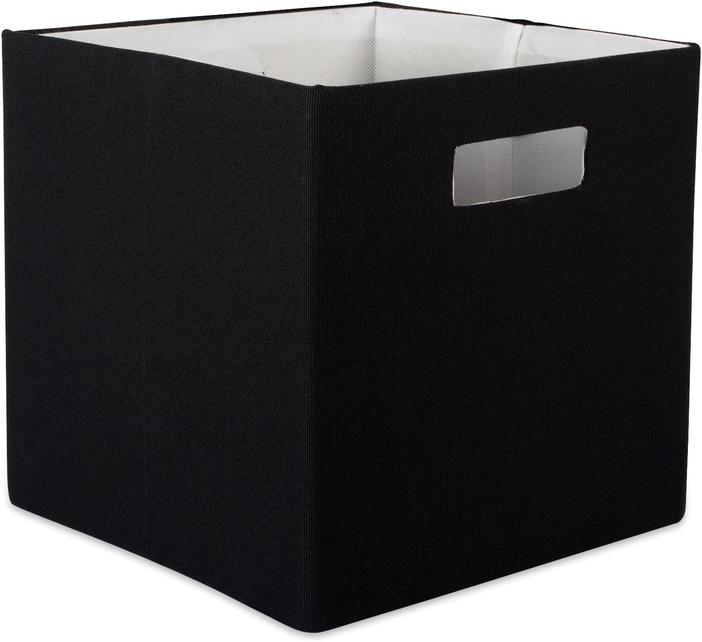 DII Fabric Storage Cube Organizer Bin 13x13x13 Foldable, Teal