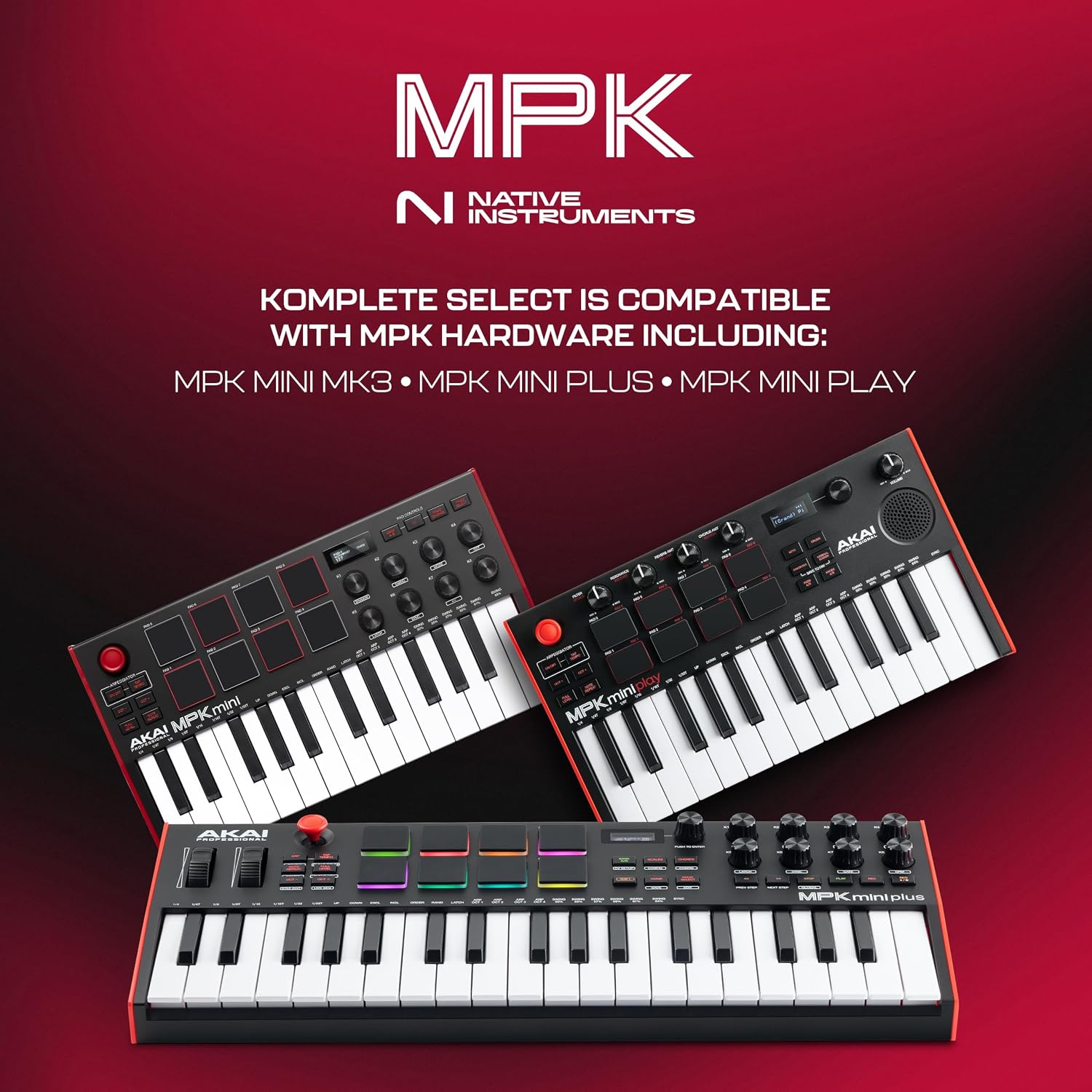Akai Professional MPK Mini MK3 25-Key USB MIDI Keyboard Controller