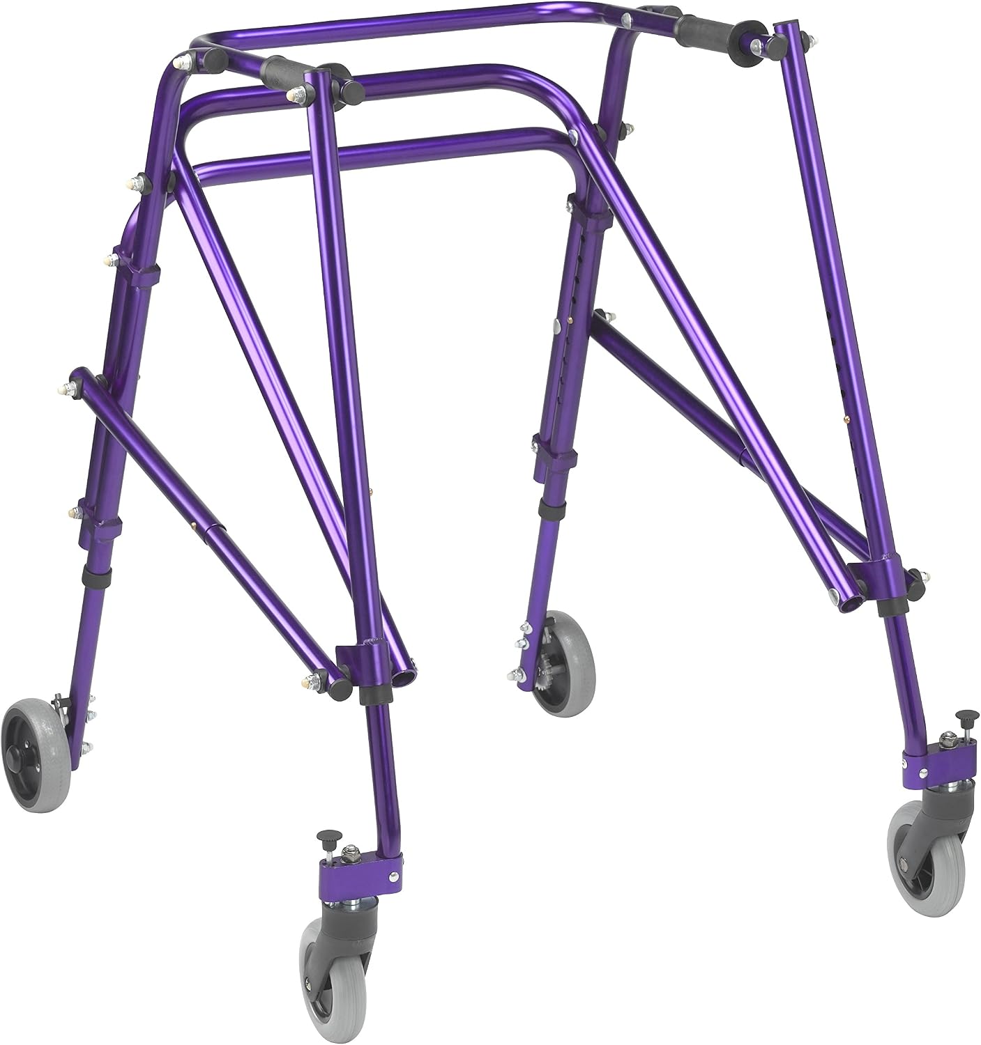 Inspired by Drive KA2200-2GKB Nimbo Posterior Walker, Knight Blue | Pediatric Posterior Walker Offers Lightweight, Adjustable Support to Help Children Build Walking Confidence