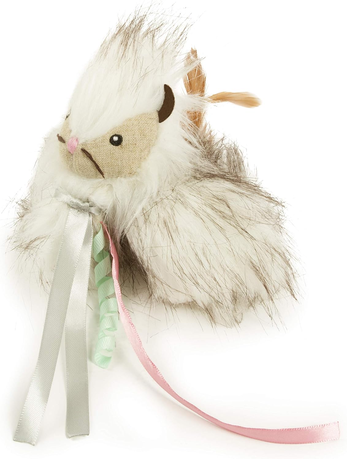 SmartyKat Chickadee Chirp Electronic Sound Cat Toy, Contains Catnip, Battery Powered - Light Brown, One Size