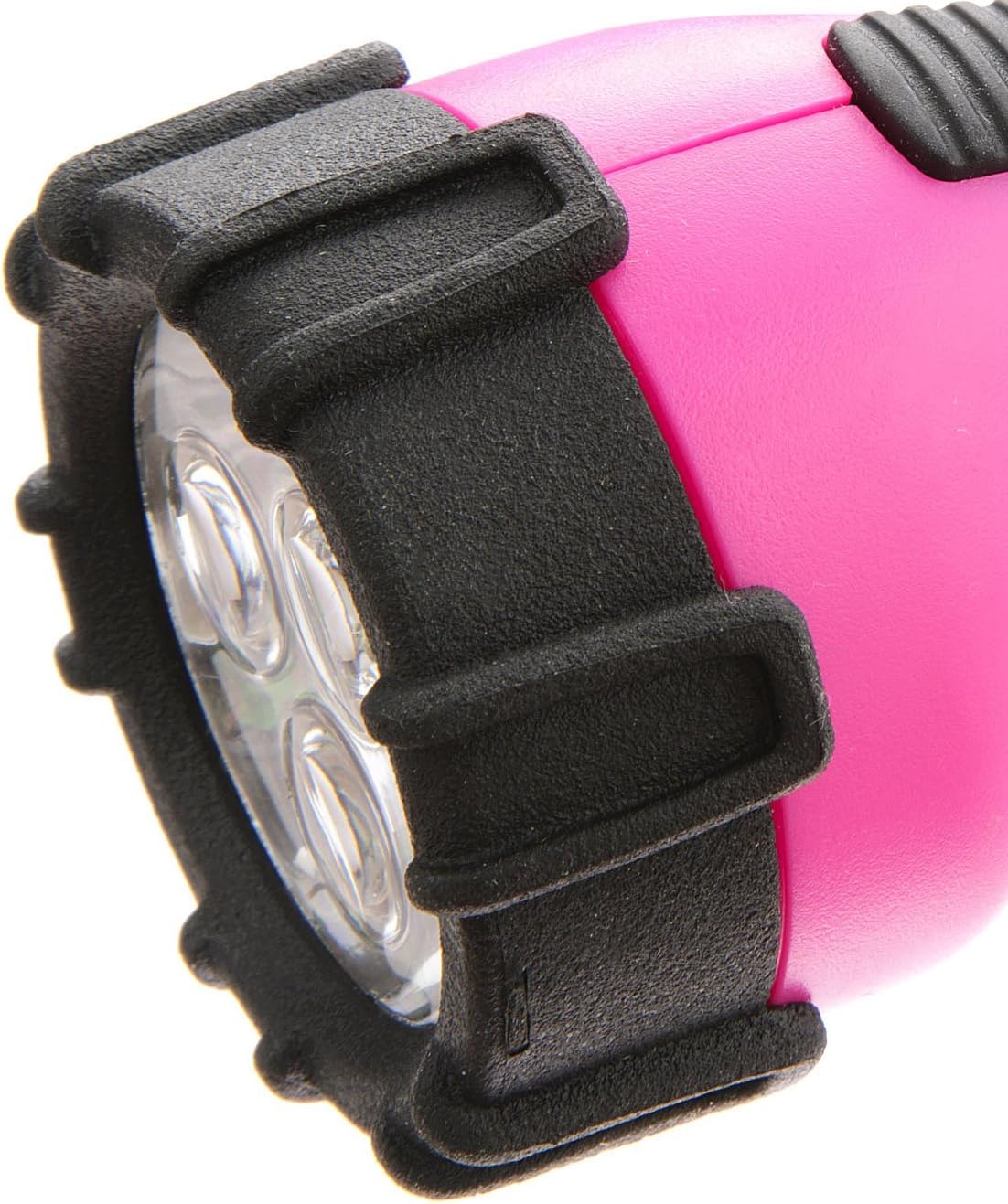 Dorcy 55 Lumen Floating Water Resistant LED Flashlight with Carabineer Clip, Purple (41-2508)