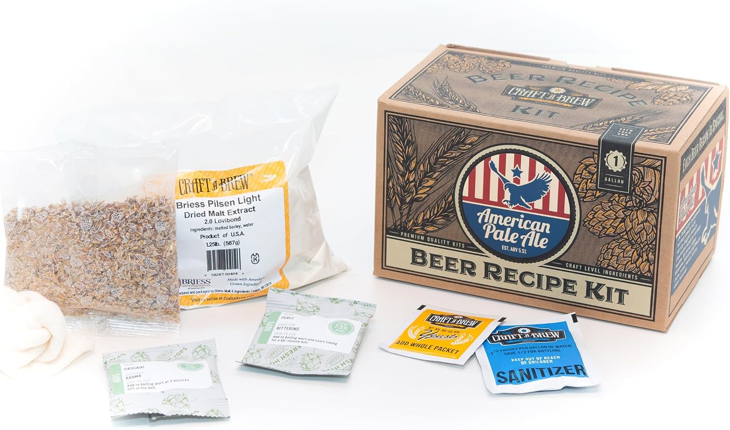 Craft A Brew Recipe Kit - Oktoberfest Ale Refill - 1 Gallon - Ingredients for Home Brewing Beer