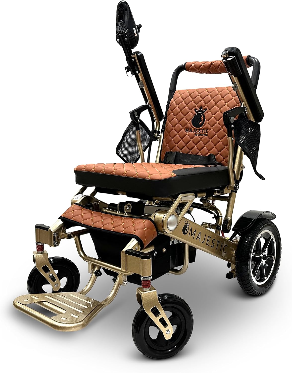 Electric Wheelchairs for Adults, 350 lbs Capacity, Up to 13 Miles Range, Lightweight Wheelchair for Seniors, Remote Controlled Wheel Chair