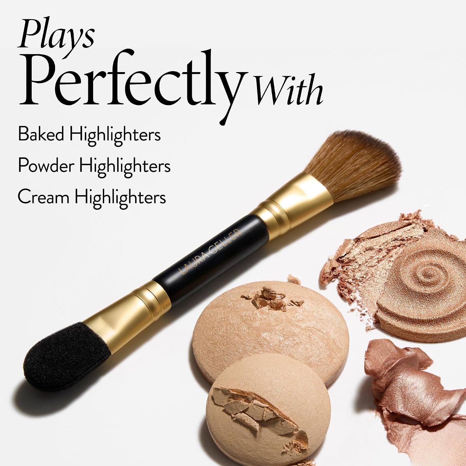 LAURA GELLER NEW YORK Makeup Brushes - Retractable Angled Kabuki Brush