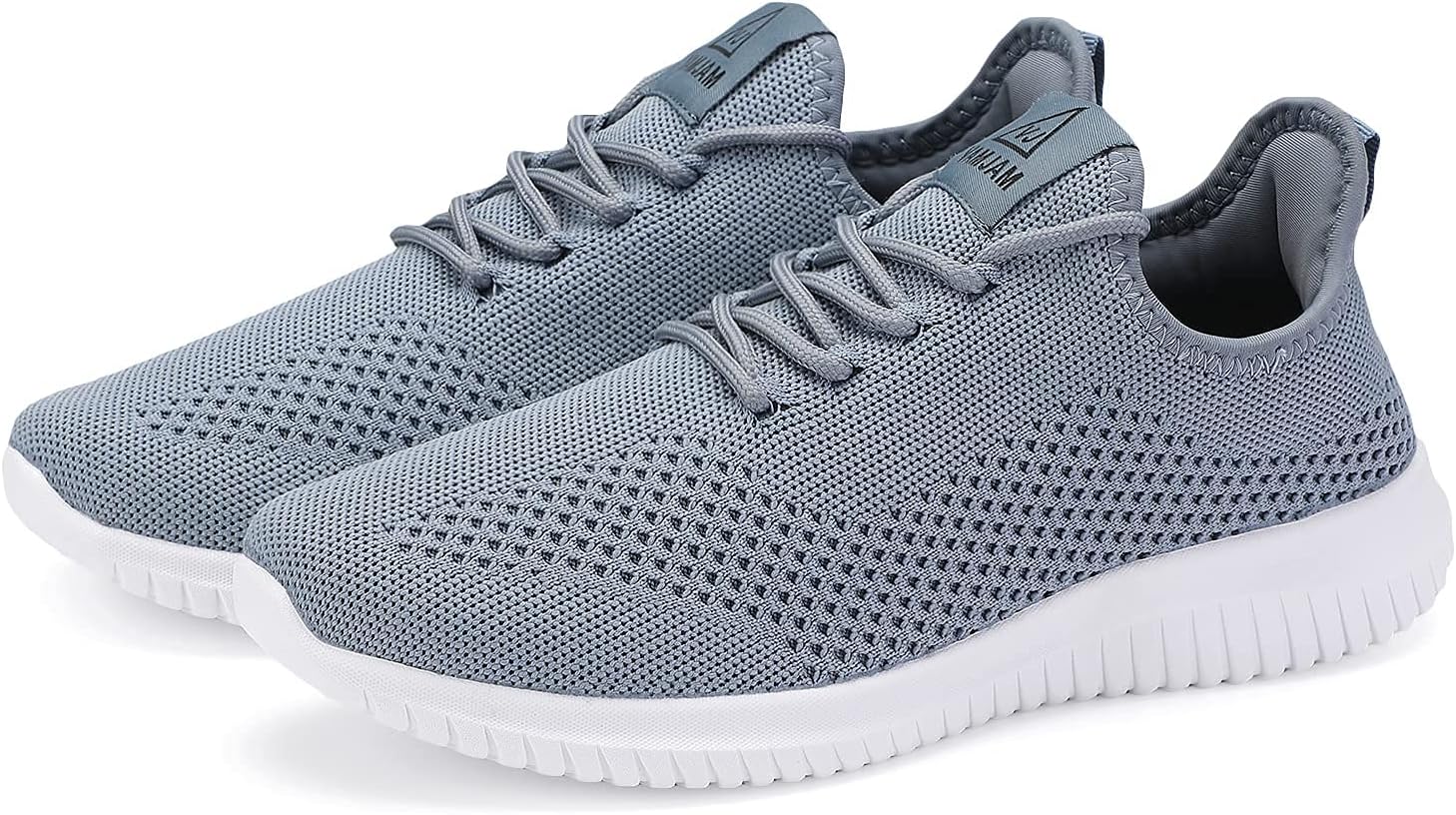 VAMJAM Men's Running Shoes Ultra Lightweight Breathable Walking Shoes Non Slip Athletic Fashion Sneakers Mesh Workout Casual Sports Shoes
