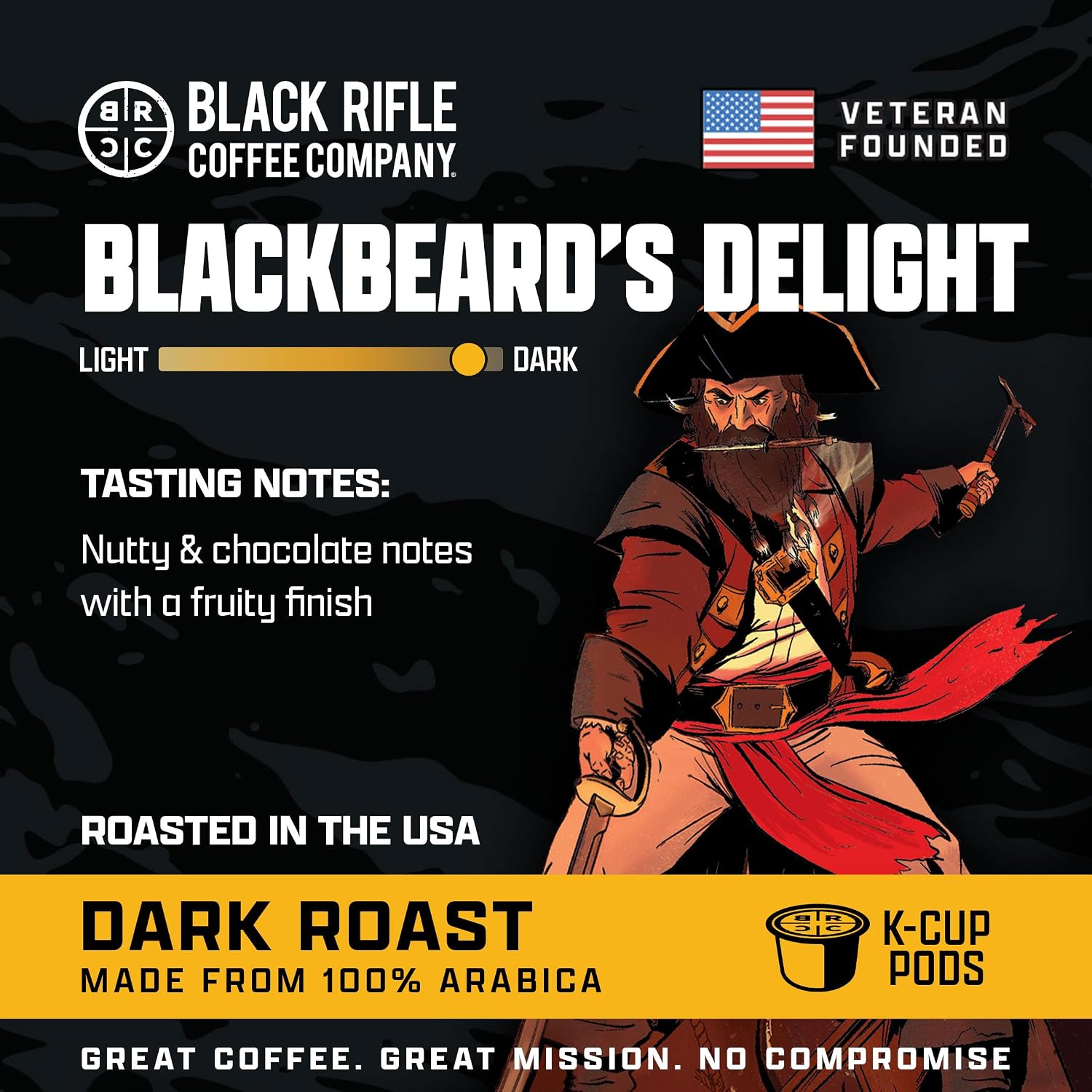 Black Rifle Coffee Dark Roast K Cup Coffee Beyond Black 32 Count