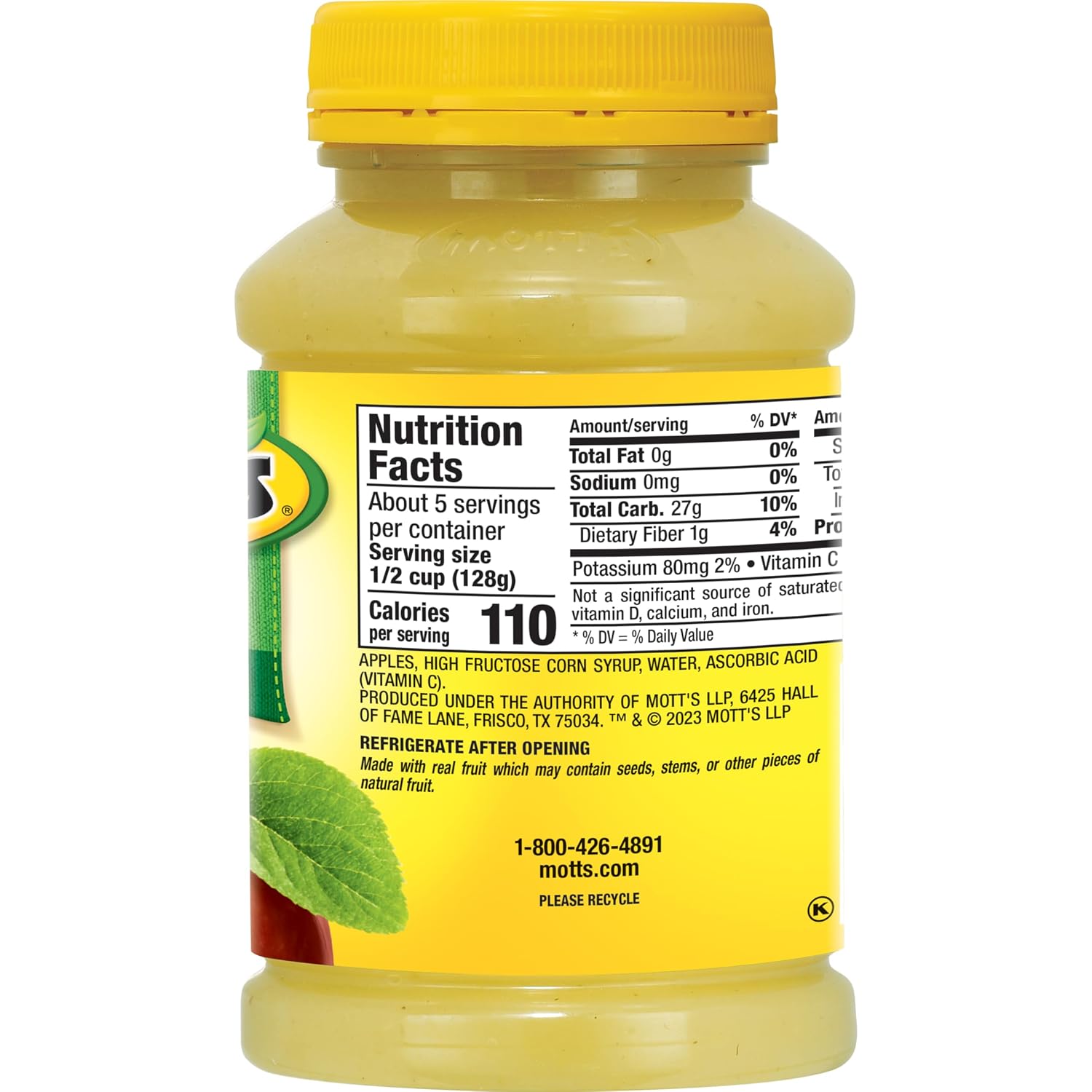 Mott's Applesauce, 48 oz jar