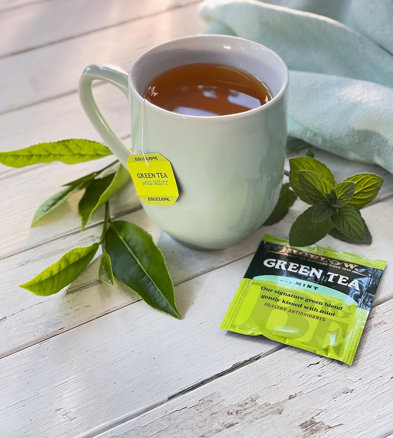 Bigelow Tea Classic Green Tea Bags, 40 Count (Pack of 6)