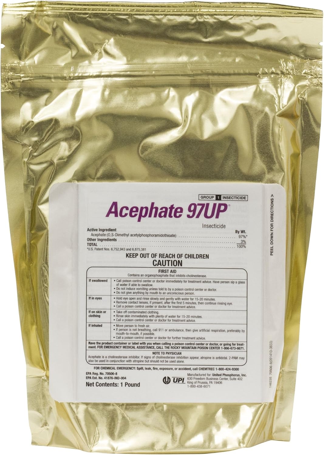 Acephate 97UP 1lb bag Generic Orthene Insect & Fire Ant Killer