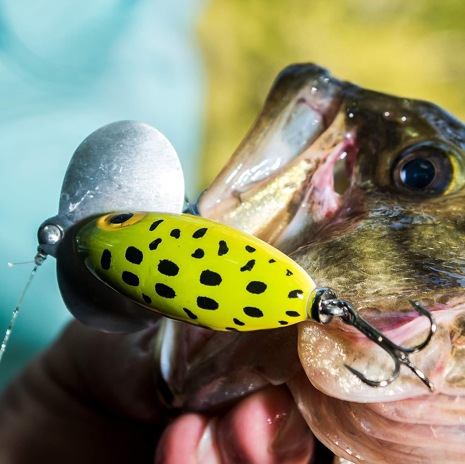 Arbogast Jitterbug Topwater Bass Fishing Lure - Excellent for Night Fishing