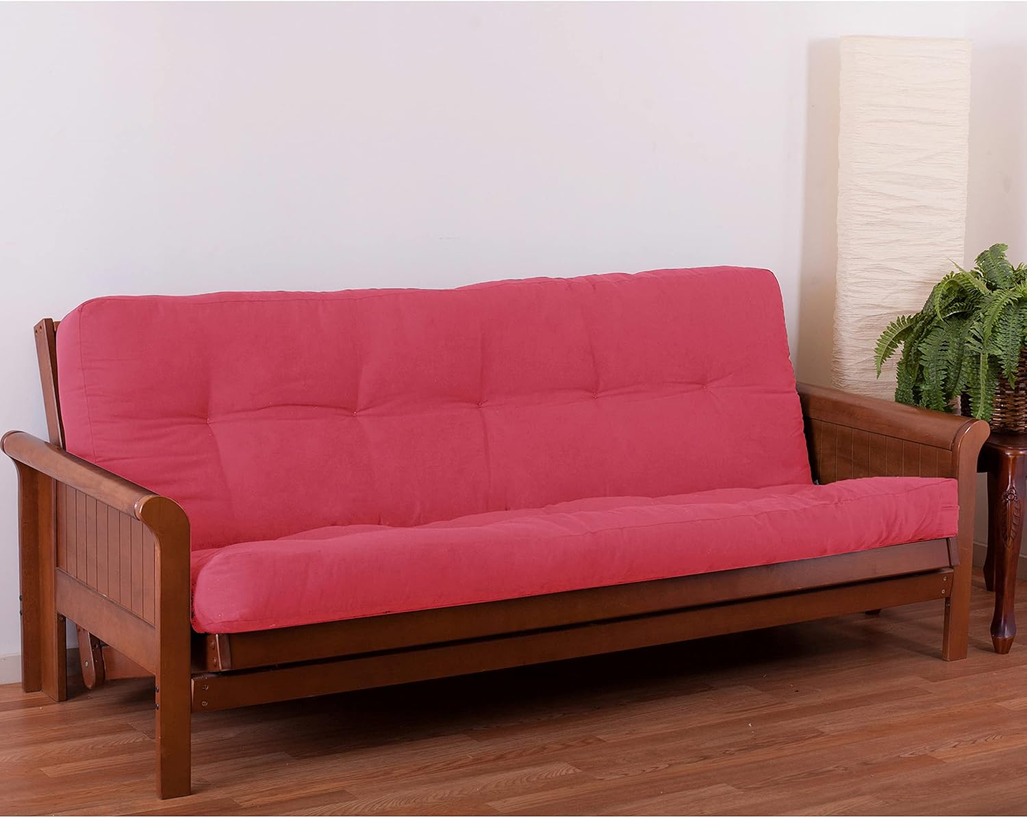 Blazing Needles Renewal 6" Twill Futon Mattress, Queen, Sage