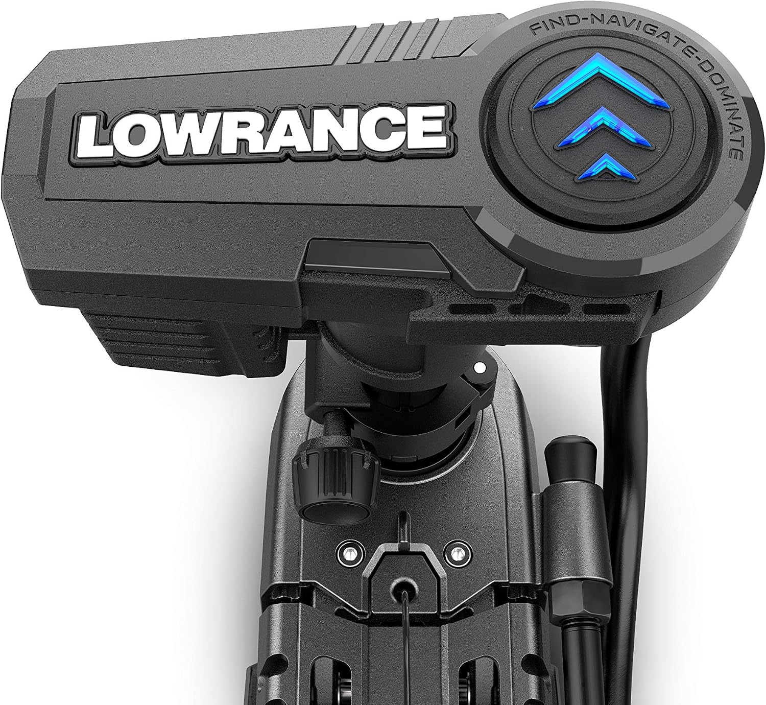 Lowrance Ghost - Freshwater Trolling Motor, Ultra Quiet, Bow Mount, 97/120 lbs Thrust with Configurable Foot Pedal