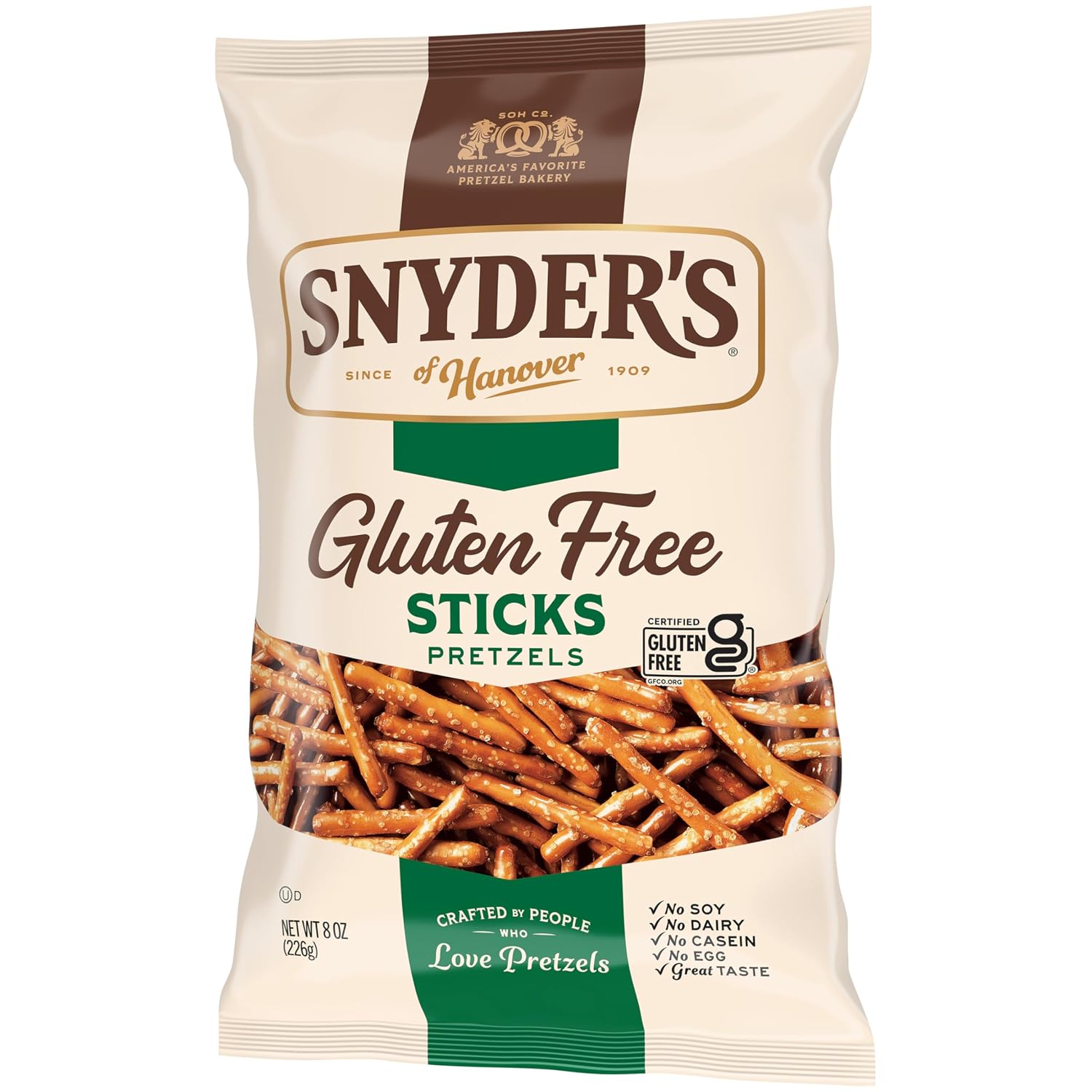 Snyder's of Hanover Gluten Free Mini Pretzels, 8 Oz 1 bag