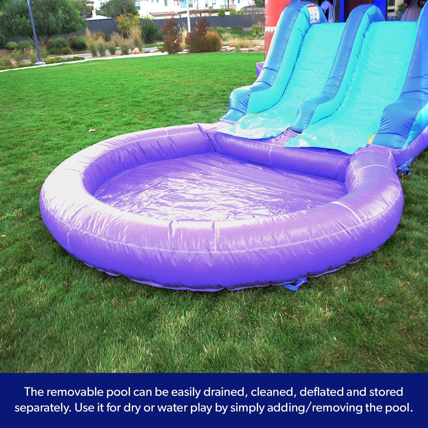 14x18 Enchanted Forest Inflatable Bounce House Dual Slide Pool