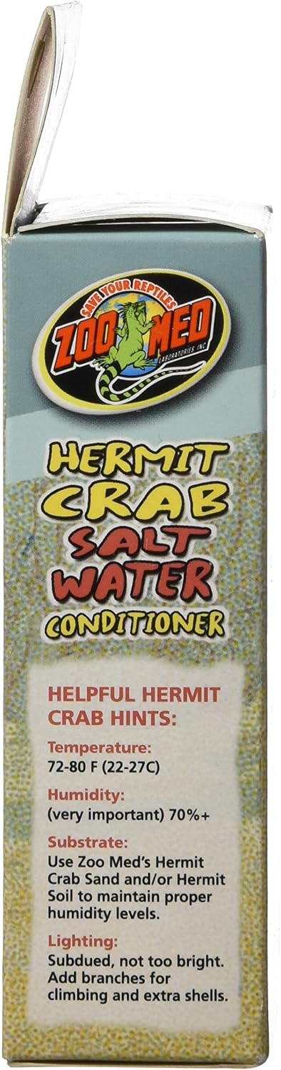 Zoo Med Hermit Crab Salt Water Conditioner
