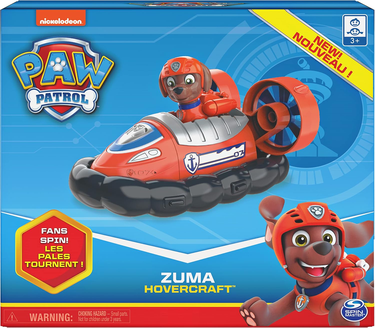 Paw Patrol, Ryder’s Rescue ATV Vehicle with Collectible Figure, for Kids Aged 3 and up