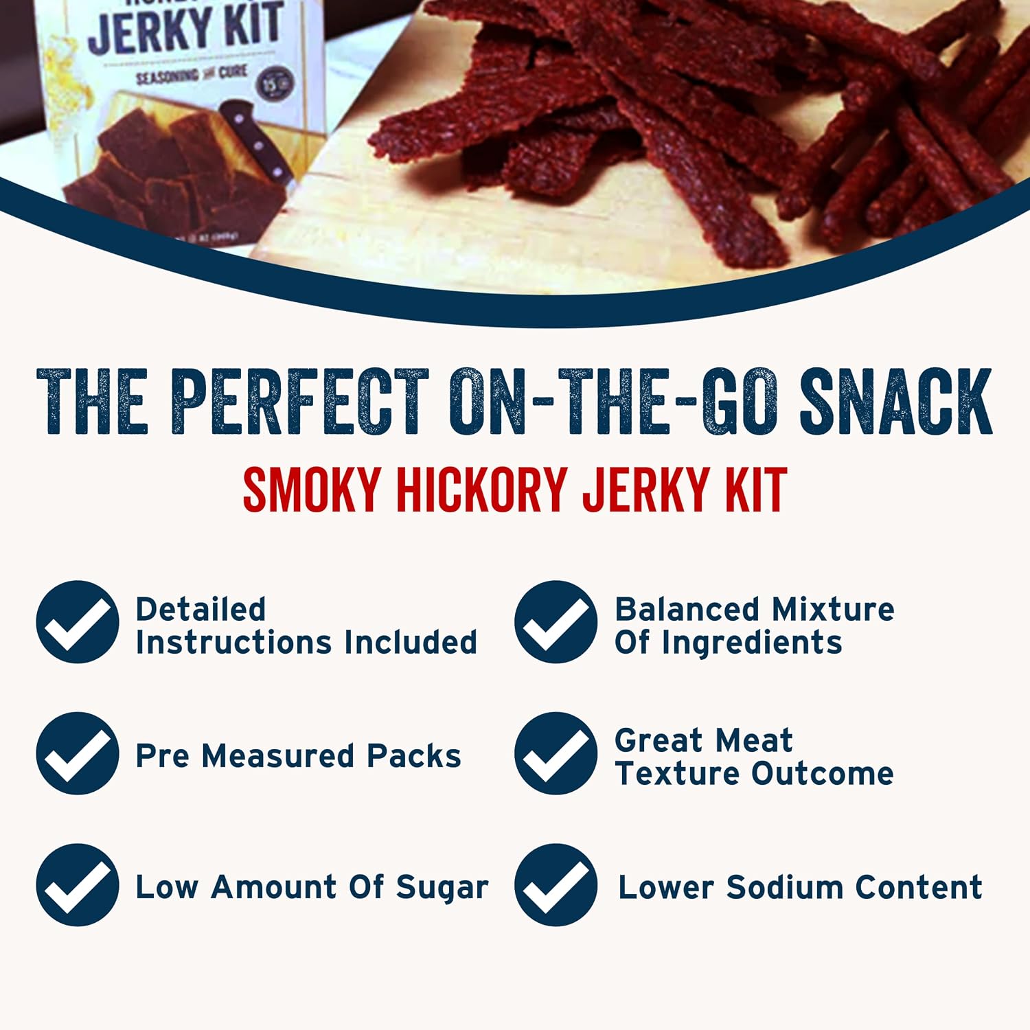 PS Seasoning Jerky Seasoning and Cure Kit (Cracked Pepper & Garlic)- Award-Winning DIY Beef Jerky Making Kit with Seasoning Mix & Cure- Oven, Smoker, Dehydrator- Great for Beef, Turkey, Venison