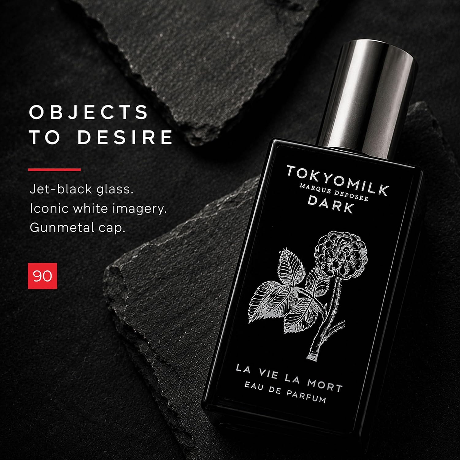 TOKYOMILK Dark Eau de Parfum, Alluring Luxury Perfume for Women & Men, Long Lasting Fragrance, Signature Ladies Essentials