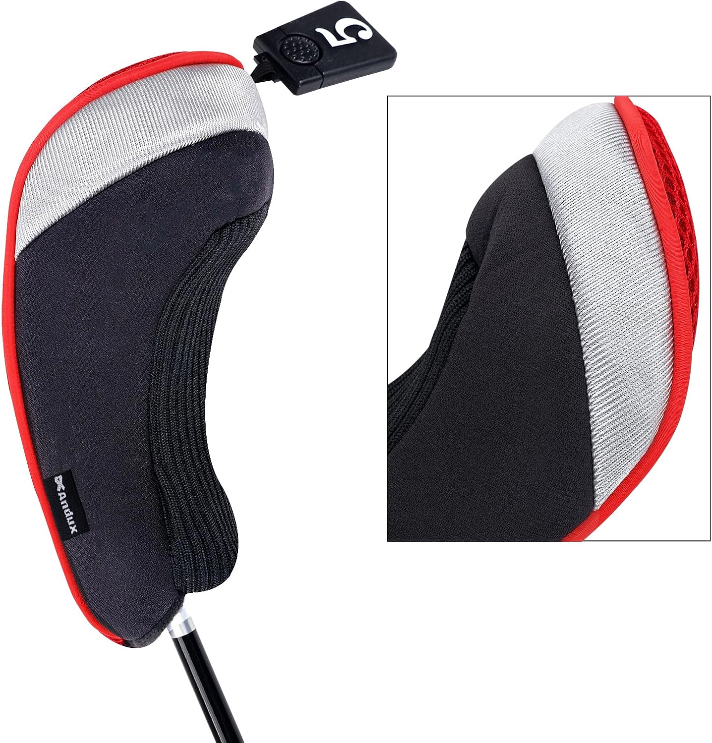 Andux 4pcs/Pack Golf 460cc Driver Fairway Wood Club Head Covers