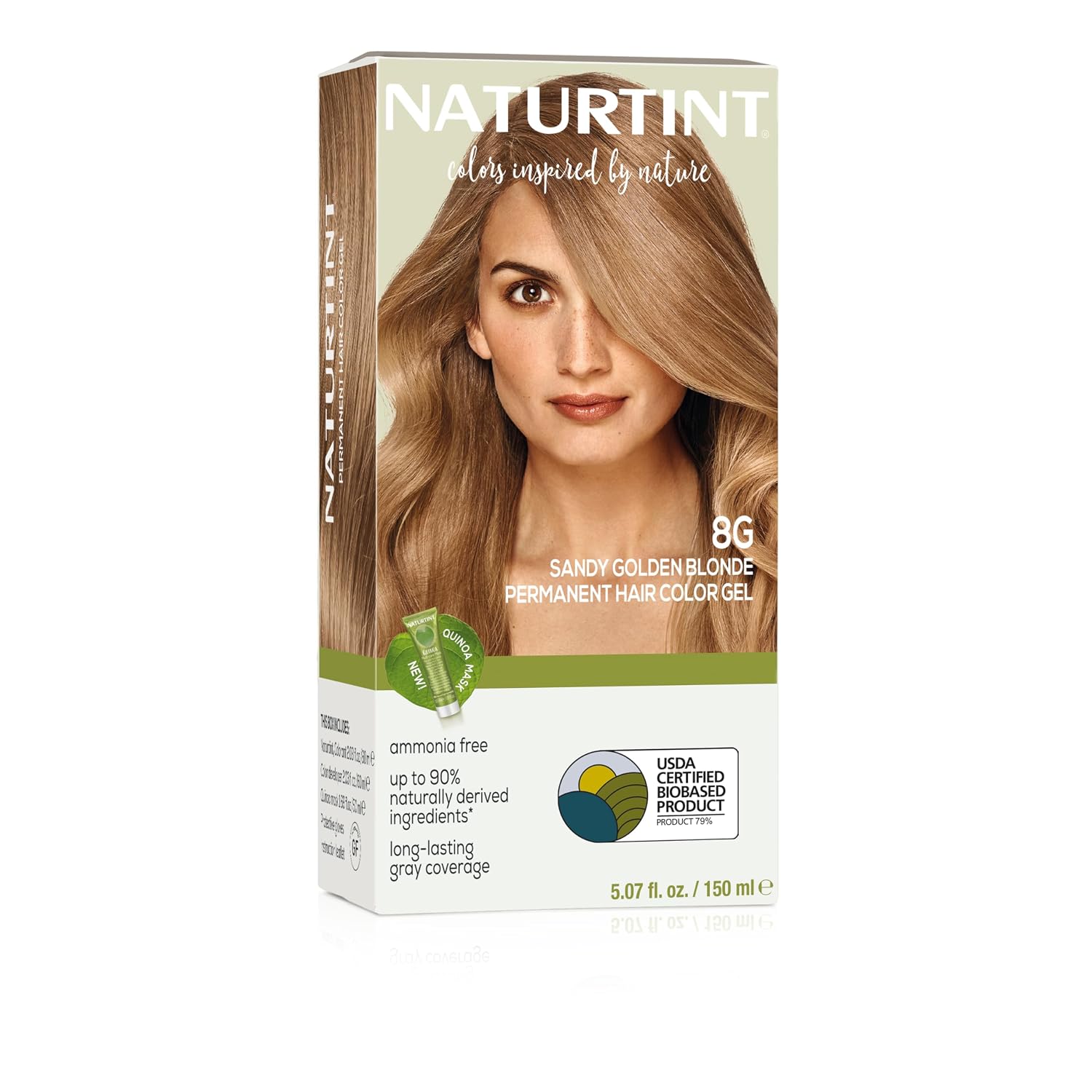 Naturtint 9N Honey Blonde Permanent Hair Color (Pack of 1), Ammonia Free, Vegan, Cruelty Free, up to 100% Gray Coverage, Long Lasting Results (Packaging may vary)