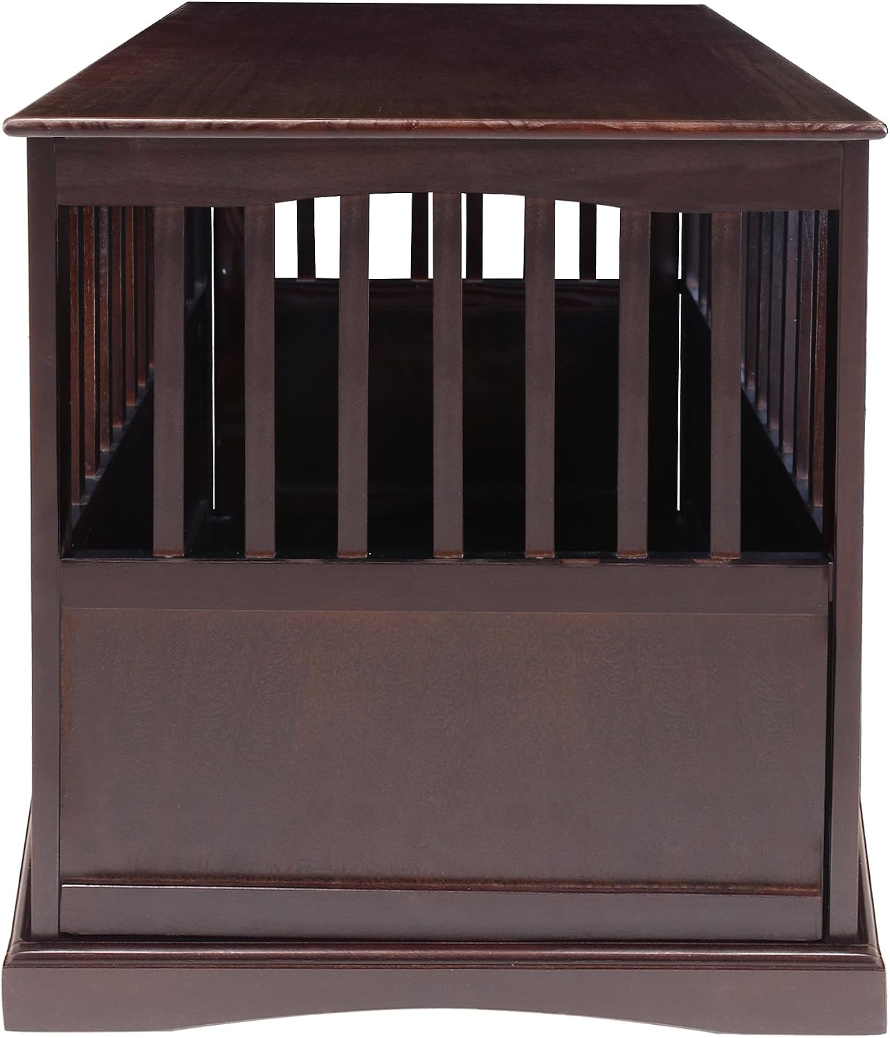 Casual Home Wooden Small Pet Crate, End Table, Espresso,19.5"W x 22.5"D x 22.5"H