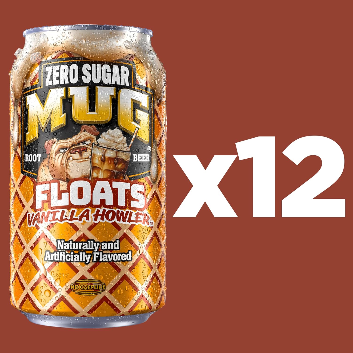 Mug Root Beer, 12 Fl Oz Cans (Pack of 12)