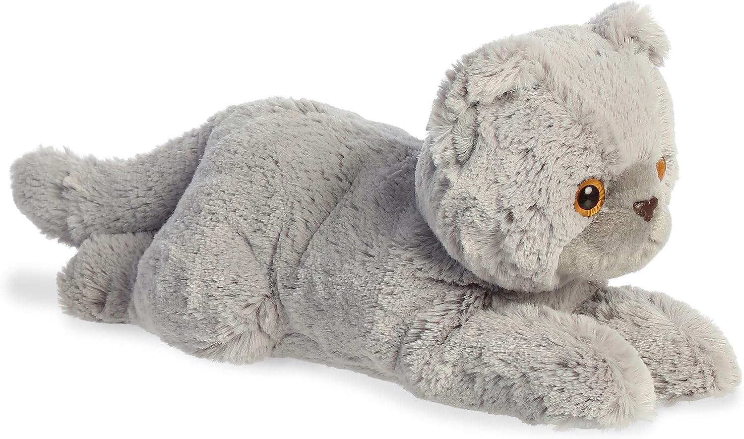 Aurora Flopsie 12" Dolly Adorable Stuffed Animal | Lifelike animal details in a relaxed resting pose