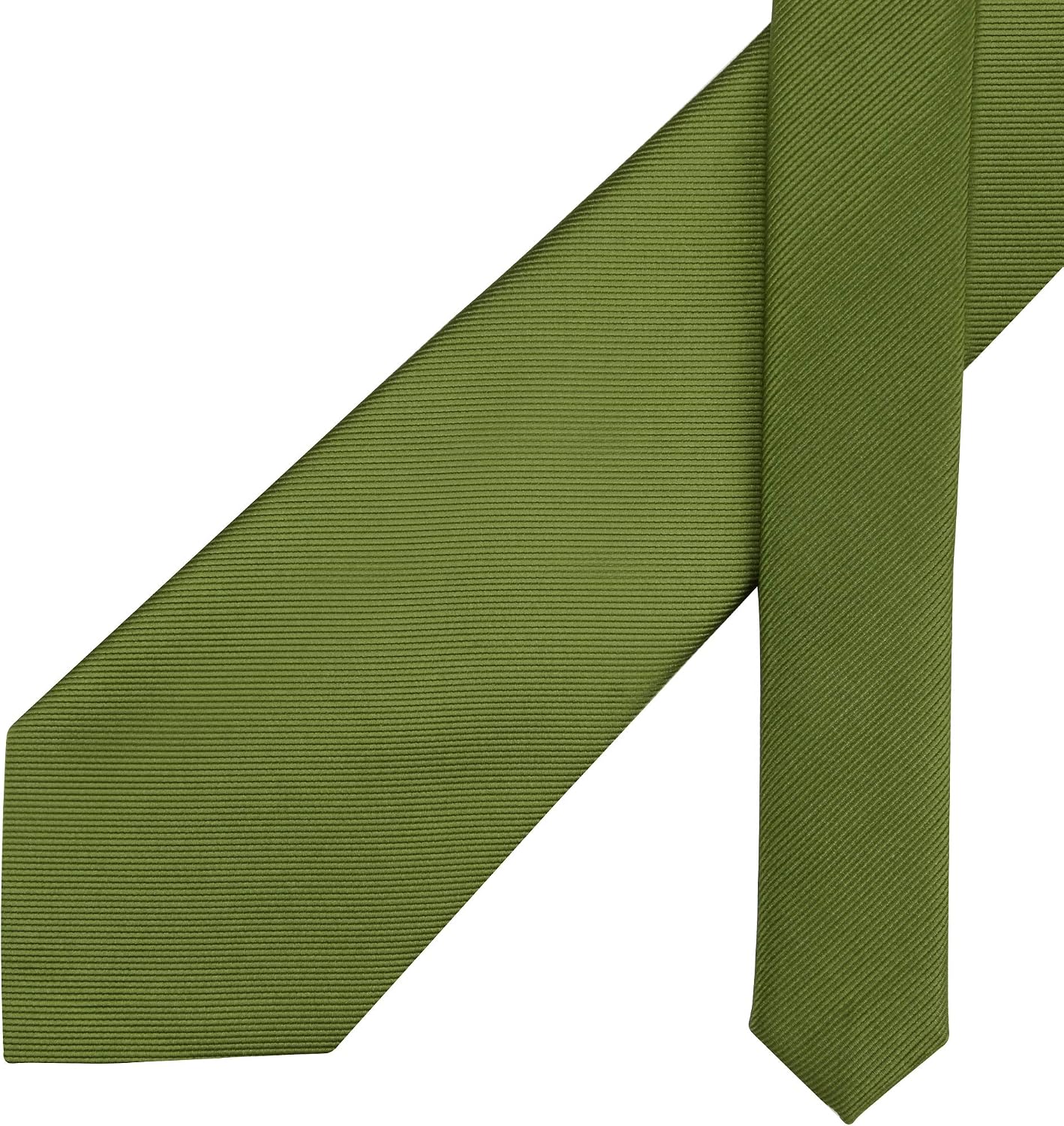 GUSLESON Classic New 3.15"（8cm） Men's Solid Color Necktie Wedding Business Tie + Gift Box