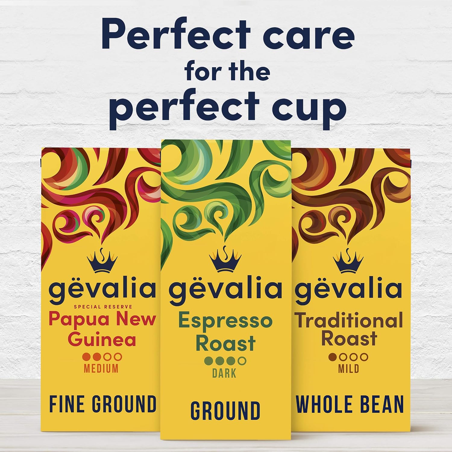 Gevalia Ground Coffee, Espresso Roast Dark Roast, 12 oz. Bag