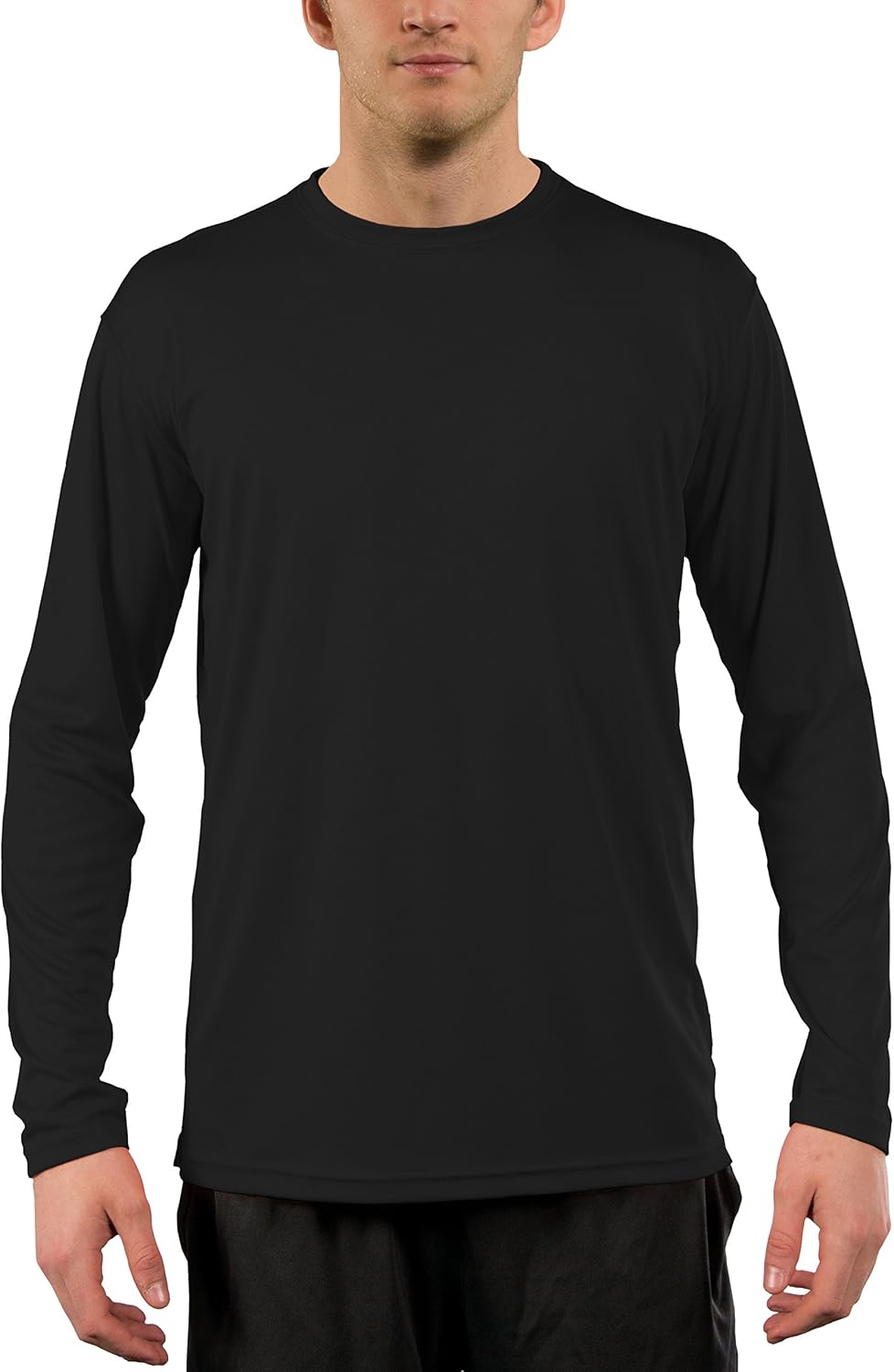 Vapor Apparel Men's Outdoor UPF 50+ Long Sleeve T-Shirt, UV Sun Protection for Fishing, Running, Hiking, Swimming