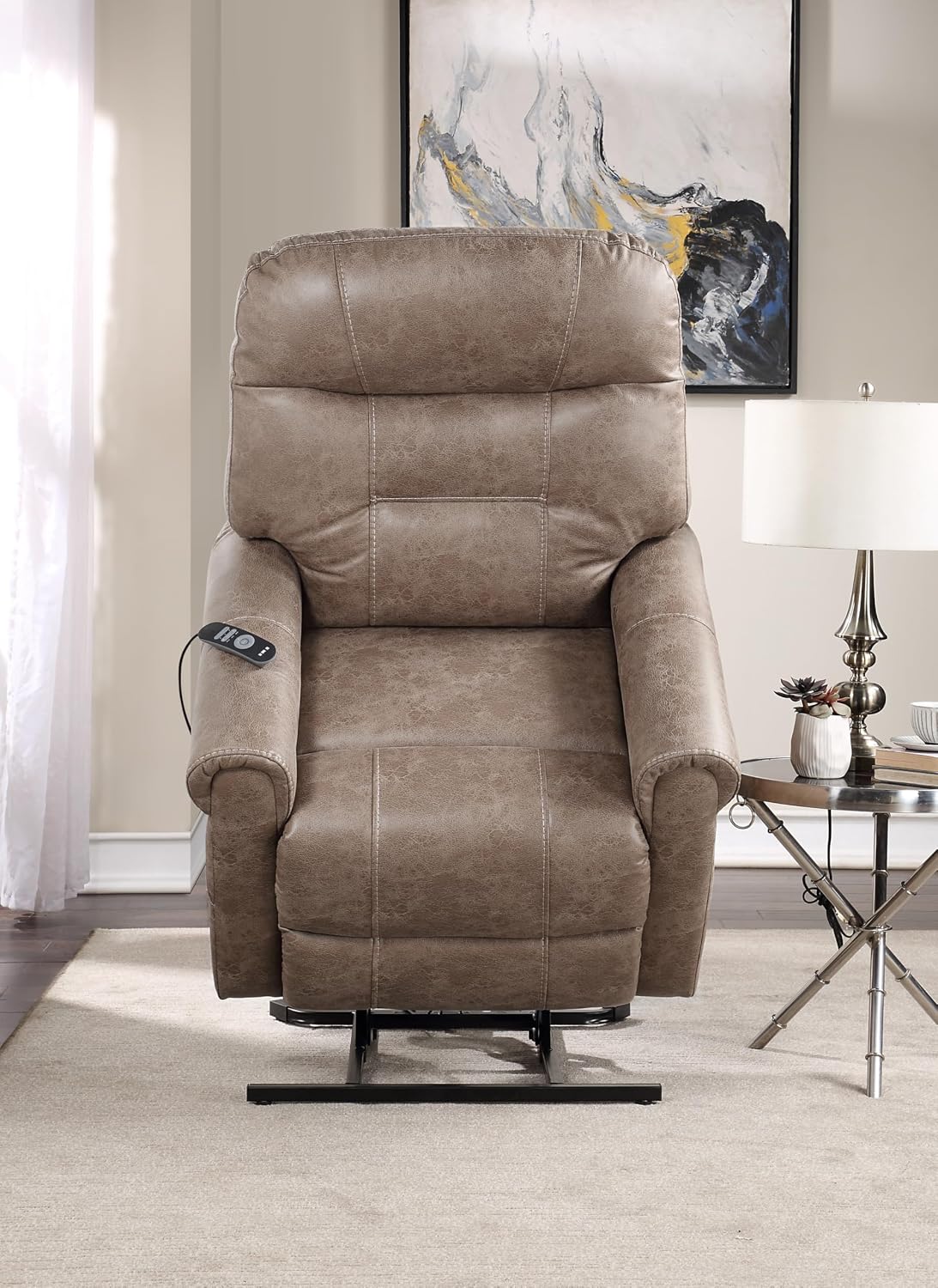 Steve Silver TT850C Ottawa Power Lift Chair w/Heat and Massage 33.5"x37"x43"