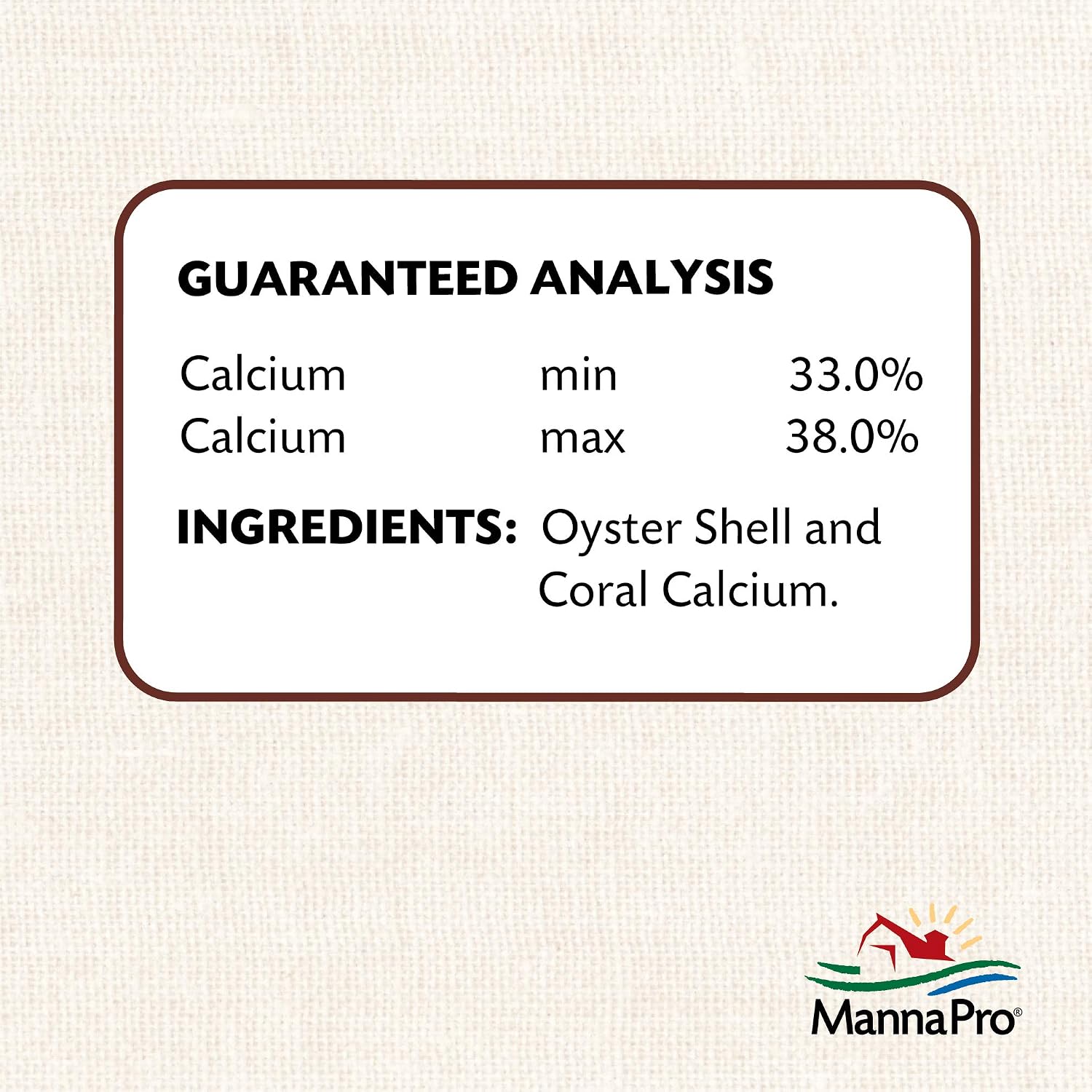 Manna Pro Crushed Oyster Shell for Chickens, Calcium Supplement, 5 lb Bag